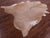 Light Brown Natural Cowhide Rug - XX-Large 8' 0"H x 7' 1"W