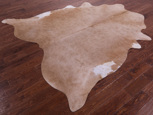 Light Brown Natural Cowhide Rug - XX-Large 8' 0