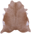 Light Brown Natural Cowhide Rug - XX-Large 8' 0"H x 7' 1"W