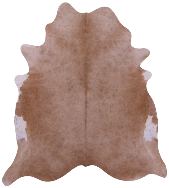 Light Brown Natural Cowhide Rug - XX-Large 8' 0"H x 7' 1"W