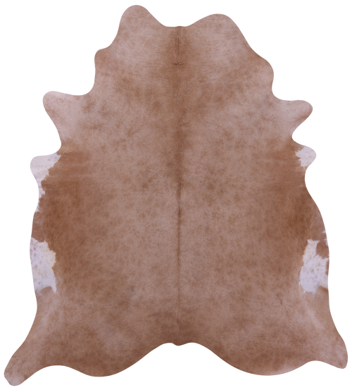 Light Brown Natural Cowhide Rug - XX-Large 8' 0