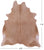 Light Brown Natural Cowhide Rug - XX-Large 7' 9"H x 6' 6"W