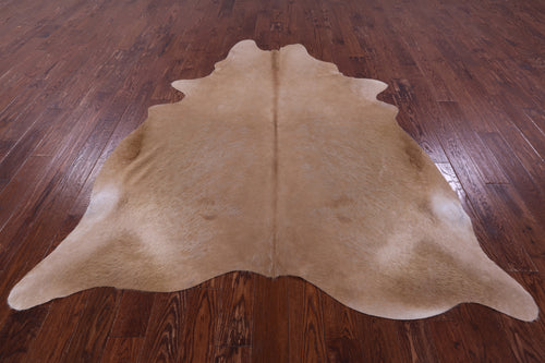 Light Brown Natural Cowhide Rug - XX-Large 7' 9