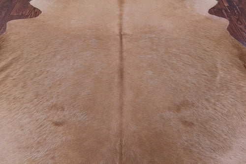 Light Brown Natural Cowhide Rug - XX-Large 7' 9