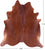 Brown Natural Cowhide Rug - X-Large 7' 3"H x 6' 6"W