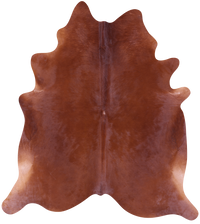 Thumbnail for Brown Natural Cowhide Rug - X-Large 7' 3