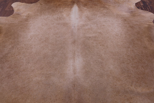 Light Brown Natural Cowhide Rug - X-Large 7' 6