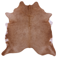 Thumbnail for Light Brown Natural Cowhide Rug - Large 6' 10