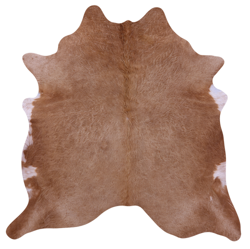 Light Brown Natural Cowhide Rug - Large 6' 10