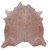 Beige Natural Cowhide Rug - Large 6' 8"H x 6' 6"W