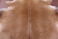 Thumbnail for Light Brown Natural Cowhide Rug - X-Large 7' 5