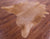 Brown Natural Cowhide Rug - X-Large 7' 3"H x 6' 8"W