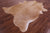Light Brown Natural Cowhide Rug - XX-Large 8' 1"H x 6' 3"W