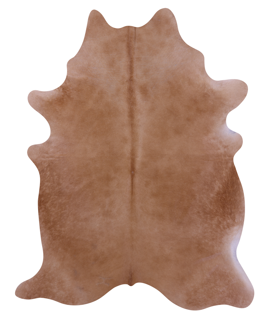 Light Brown Natural Cowhide Rug - XX-Large 8' 1"H x 6' 3"W