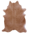 Light Brown Natural Cowhide Rug - XX-Large 8' 1"H x 6' 3"W