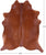 Brown Natural Cowhide Rug - X-Large 7' 3"H x 6' 0"W