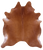 Brown Natural Cowhide Rug - XX-Large 8' 2"H x 7' 0"W