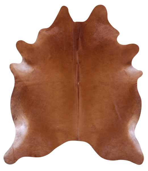 Brown Natural Cowhide Rug - XX-Large 8' 2"H x 7' 0"W