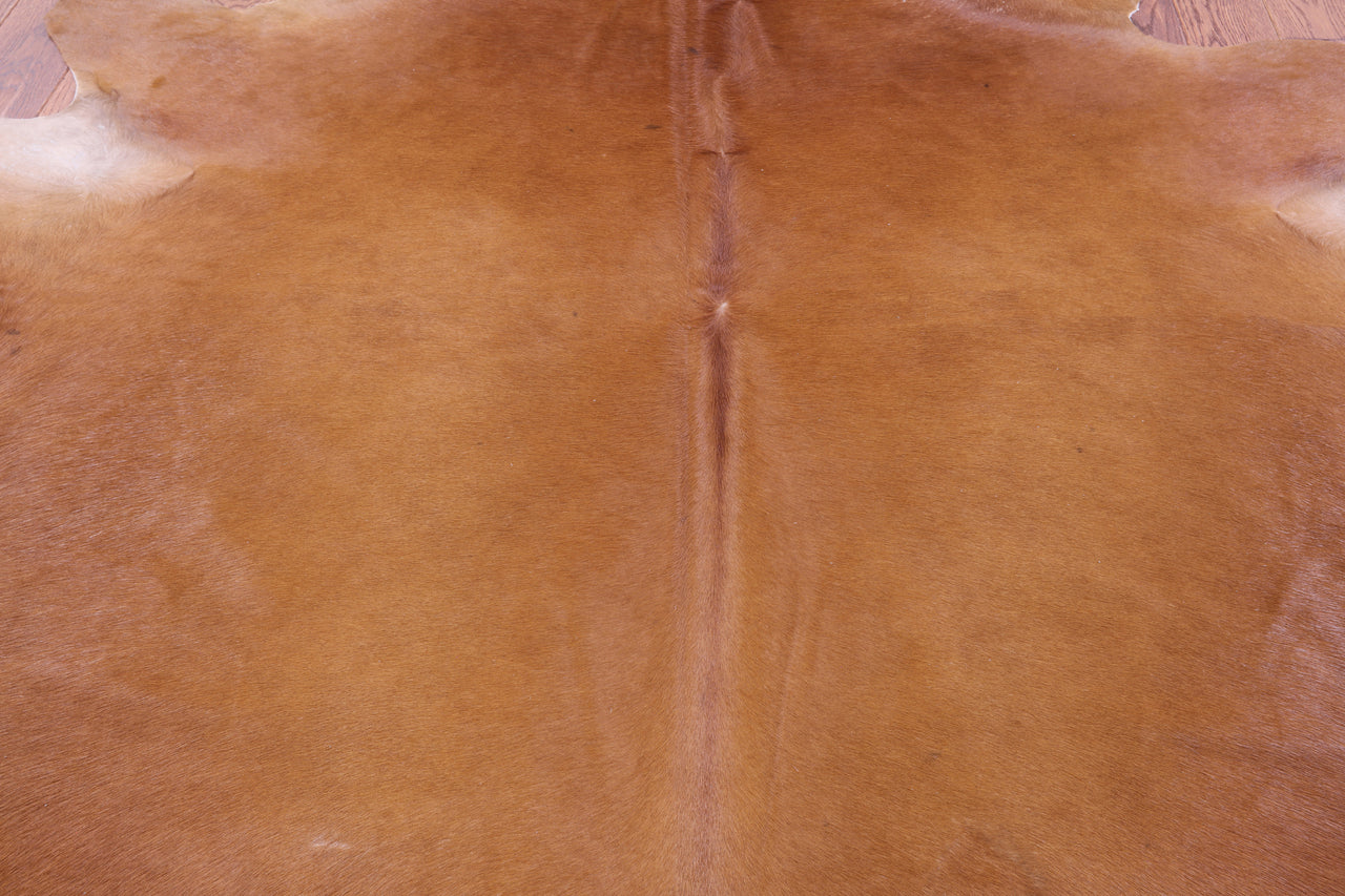 Brown Natural Cowhide Rug - XX-Large 8' 2"H x 7' 0"W