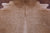 Light Brown Natural Cowhide Rug - X-Large 7' 0"H x 6' 5"W