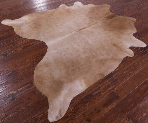 Light Brown Natural Cowhide Rug - X-Large 7' 0