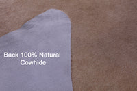 Thumbnail for Beige Natural Cowhide Rug - Large 6' 10