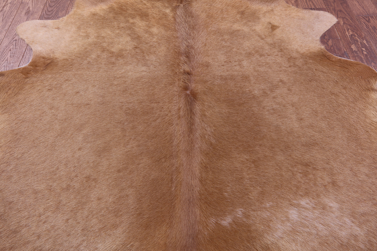 Brown Natural Cowhide Rug - XX-Large 8' 0"H x 6' 10"W