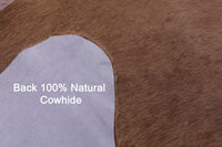 Thumbnail for Brown Natural Cowhide Rug - XX-Large 8' 0