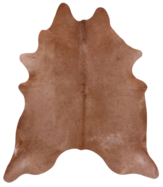 Brown Natural Cowhide Rug - XX-Large 8' 0"H x 6' 10"W