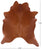 Brown Natural Cowhide Rug - X-Large 7' 4"H x 6' 3"W