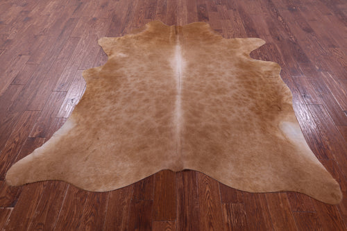 Light Brown Natural Cowhide Rug - Large 6' 10
