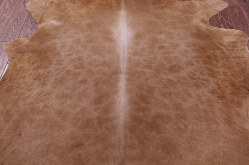 Light Brown Natural Cowhide Rug - Large 6' 10