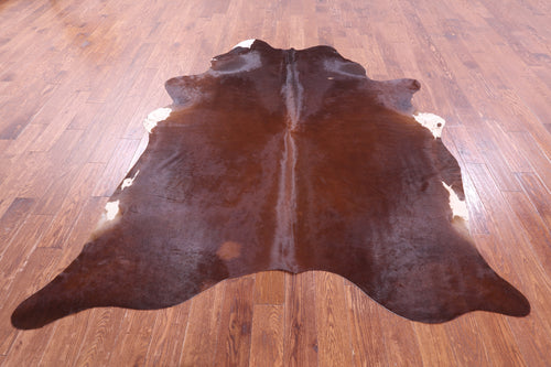 Brown Natural Cowhide Rug - XX-Large 8' 2