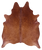 Brown Natural Cowhide Rug - XX-Large 8' 2"H x 6' 8"W