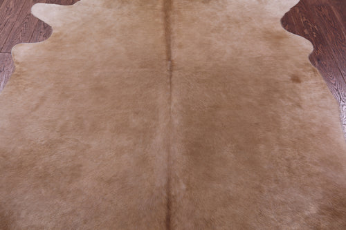 Beige Natural Cowhide Rug - X-Large 7' 0