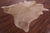 Beige Natural Cowhide Rug - X-Large 7' 0"H x 6' 6"W