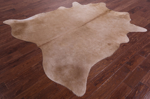 Beige Natural Cowhide Rug - X-Large 7' 0