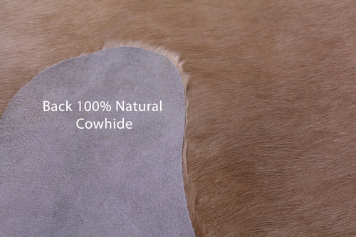 Beige Natural Cowhide Rug - X-Large 7' 0