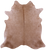 Beige Natural Cowhide Rug - X-Large 7' 0"H x 6' 6"W