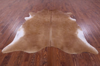 Thumbnail for Light Brown Natural Cowhide Rug - X-Large 7' 3