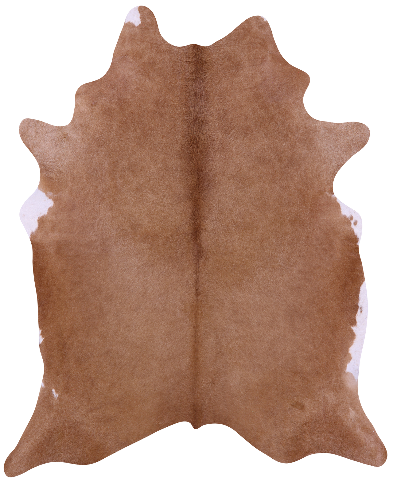 Light Brown Natural Cowhide Rug - XX-Large 7' 10"H x 6' 5"W