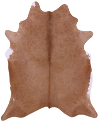 Thumbnail for Light Brown Natural Cowhide Rug - XX-Large 7' 10