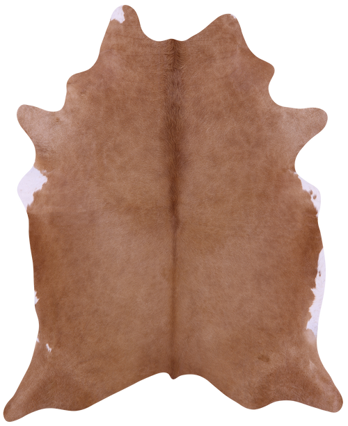 Light Brown Natural Cowhide Rug - XX-Large 7' 10