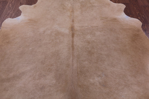 Beige Natural Cowhide Rug - XX-Large 8' 1