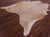 Beige Natural Cowhide Rug - XX-Large 8' 1"H x 6' 8"W