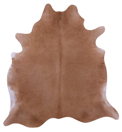 Light Brown Natural Cowhide Rug - X-Large 7' 7