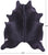 Black Natural Cowhide Rug - XX-Large 7' 8"H x 6' 8"W