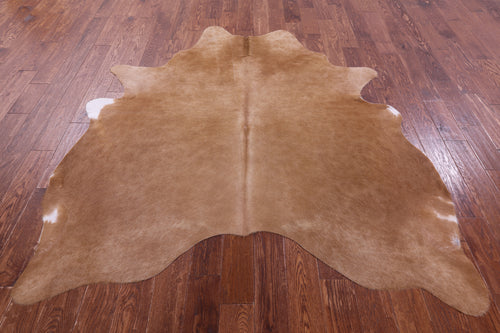 Light Brown Natural Cowhide Rug - X-Large 7' 0