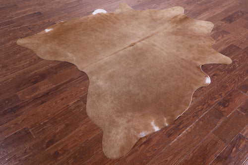 Light Brown Natural Cowhide Rug - X-Large 7' 0