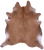 Light Brown Natural Cowhide Rug - X-Large 7' 6"H x 6' 10"W